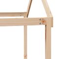 vidaXL Strecha na detskú posteľ 217x95,5x159 cm borovicový masív