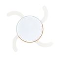 Modee LED stropné svietidlo 33W 3CCT, ventilátor, ovládač (ML-CL3CCT36W-F3W)