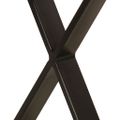 vidaXL Záhradná lavička so živou hranou 105 cm mangovníkový masív
