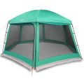 VidaXL Stan pri bazéne s odnímateľnými stenami zo sieťoviny 512x458 cm