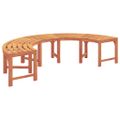 vidaXL Stromová lavička 4 -Seater 210 x 80 x 45 cm Prírodná