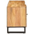 vidaXL TV skrinka Hnedá 105 x 33 x 46 cm Masívne mango drevo
