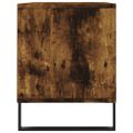 vidaXL TV skrinka dymový dub 100x34,5x44,5 cm kompozitné drevo