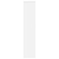 vidaXL Deliaca stena biela 100x33x156,5 cm kompozitné drevo