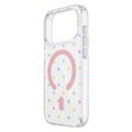 Magnetický obal Bubble Dots Mag pre iPhone 17 Pro 6,3" / 18 Pro 6,3" biely