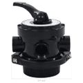 vidaXL Viacsmerový ventil pre pieskový filter ABS 1,5" 4-cestný