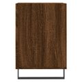 vidaXL TV skrinka hnedý dub 100x35x55 cm spracované drevo