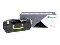 Čierna - originálna - tonerová kazeta pre aplikácie štítkov LCCP - pre Lexmark MS711dn