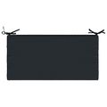 vidaXL Vankúš na lavičku SOEST 100% polyester Tmavomodrá