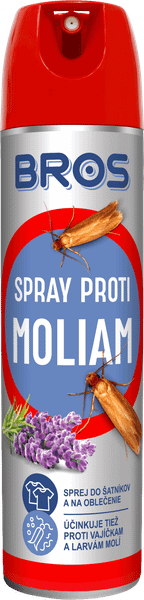02198 Bros Sprej proti moliam 210/150 ml