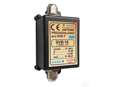 Ivo DVB-16 zesilovač 16dB (5-12V)