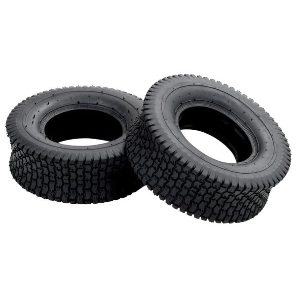 vidaXL Pneumatiky pre fúrik 2 ks 13x5,00-6 4PR guma