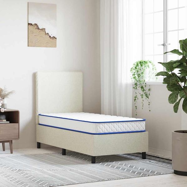 vidaXL Matrac s pamäťovou penou, biely 80x160x17 cm mäkký
