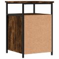 vidaXL Nočné stolíky 2 ks dymový dub 40x42x60 cm kompozitné drevo