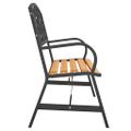 vidaXL Záhradná lavička 120 cm drevo