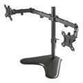 Neomounts FPMA-D550DDBLACK/Držák displeje/na stůl/10-32"/stojan/VESA 100X100/nosn. 2x8kg/2 displeje/černý Stojan, VESA, stolní, pro 2 ploché monitory, úhloprícka 10"-32", náklon 90°, otácení 180°, rotace 360°, nosnost 16kg, cerný