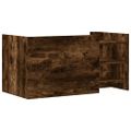 vidaXL Konferenčný stolík dymový dub 100x50x50 cm kompozitné drevo