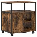 vidaXL Kabinet s nabíjacou stanicou 61 x 46 x 67 cm Kompozitné drevo