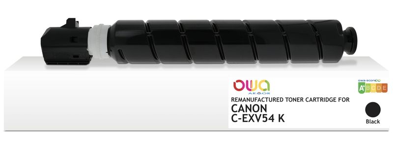 OWA Armor toner kompatibilný s Canon C-EXV54K, 15000st, čierna/black