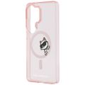Karl Lagerfeld puzdro IML Peekaboo Choupette MagSafe pre Samsung Galaxy S26 Ultra ružová
