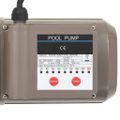 vidaXL Bazénové čerpadlo s časovačom čierne 0,25 hp 8000 l/hod