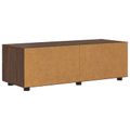 vidaXL Drevená skrinka 100,5 x 39 x 30 cm Hnedý dub Kompozitné drevo