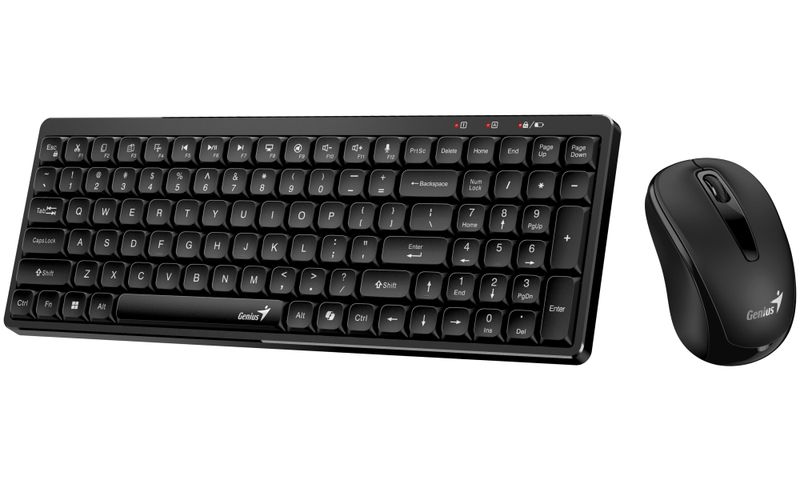 GENIUS LuxeMate Q8100/ Bezdrátový set 2,4GHz/ Copilot/ USB/ černá/ CZ+SK layout GENIUS LuxeMate Q8100/ Bezdrátový set 2,4GHz/ Copilot/ USB/ cerná/ CZ+SK layout