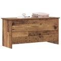 vidaXL Úložná truhlica Staré drevo 100 x 40 x 50 cm Kompozitné drevo