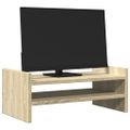 vidaXL Stojan na monitor dub sonoma 50x27x20 cm kompozitné drevo