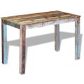 vidaXL Jedálenský stôl, recyklovaný masív 115x60x76 cm
