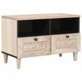 vidaXL TV jednotky Biela 70 x 33 x 46 cm Kompozitné drevo