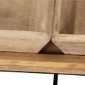vidaXL Konferenčný stolík, masívne mangovníkové drevo, 110x55x42 cm