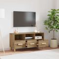 vidaXL TV skrinka 102 x 36 x 50 cm Remeselnícky dub Kompozitné drevo