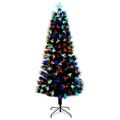 vidaXL Umelý vianočný stromček Zelená 240 cm PVC