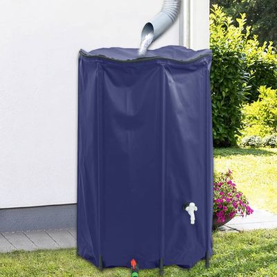 vidaXL Nádrž na vodu s kohútikom skladacia 1000 l PVC