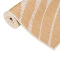 vidaXL Vonkajší koberec s plochým tkaním 80x250 cm listový vzor