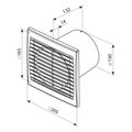 Ventilátor VENTS 150 S