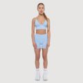 Dámske šortky Luma Baby Blue - GymBeam, veľkosť M