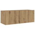 VidaXL 6 dielna súprava nástennej TV skrinky Artisan Oak