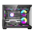 Počítačová skriňa DarkFlash B275 PRO (čierna) + 6 ventilátorov