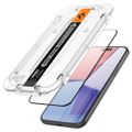 Spigen tvrdené sklo GLAS.TR "EZ FIT" FC pre iPhone 15 6,1" čierna
