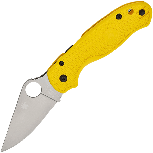 Spyderco C223PYL Para 3 Salt Yellow Lightweight vreckový nôž 7,4 cm, Satin, žltá, FRN
