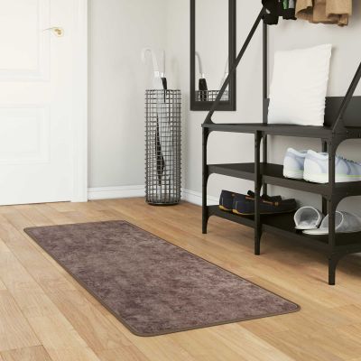 vidaXL Behúň MARSA Biely 50 x 200 cm Polyester a PVC