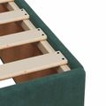 vidaXL Posteľ boxspring s matracom Tmavozelená 80 x 200 cm Zamat