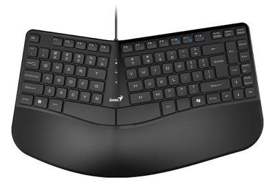 Genius Ergo KB-700/Drátová USB/ CZ- SK layout/Čierna