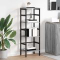 vidaXL Regál na knihy 3 úrovní 40 x 29,5 x 115 cm Kompozitné drevo