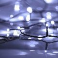 vidaXL LED reťaz, 300 diód, studená biela 30 m, PVC
