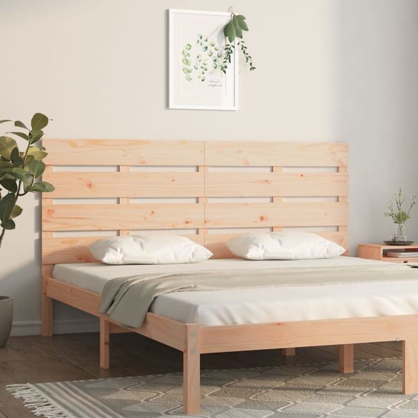 vidaXL Čelo postele 140x3x80 cm masívna borovica
