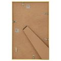 vidaXL Fotorámiky na stenu alebo stôl 3 ks zlaté 13x18 cm MDF