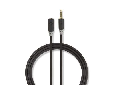 Kábel Jack 3,5mm konektor/Jack 3,5mm zdierka 5m NEDIS CABW22050AT50